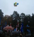 Митинг, посвященный Всемирному дню борьбы за достойный труд